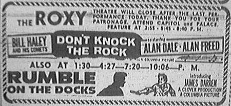 Colonial Theatre - Roxy Closes From Gary Flinn (newer photo)